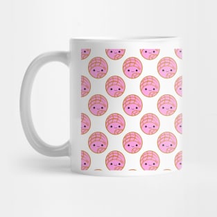 Cute Chibi Kawaii Pink Concha (Pan Dulce Art) Mug